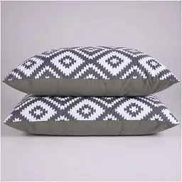 Подушка MirSon Сolor Fun Line Silver Geo Zebra EcoSilk (2200014312160) - мініатюра 2