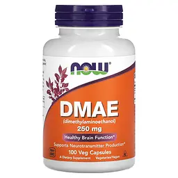 NOW Здоров'я мозку DMAE 250мг - 100 капсул