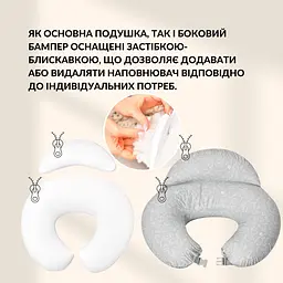 Подушка для годування Sei Design диванчик 60х70х16 см (8-35409*005) - мініатюра 3
