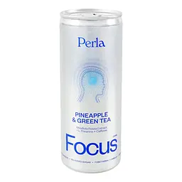 Уцінка. Напій для концентрації зі смаком ананасу та зеленого чаю Focus Perla Helsa 250 мл x 4 