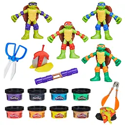 Набір для творчості Play-Doh з масою для ліплення Черепашки-ніндзя Ковабунга (G0556) - мініатюра 14
