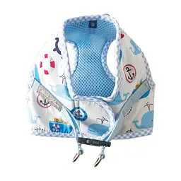 Шлея для собак Chloe's Home Florida marine XS синя (CLH2645)