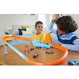 Трек Hot Wheels Rapid Raceway Champion Play Set Чемпіон кола (GJM75) - мініатюра 5
