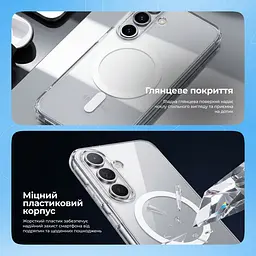 Чохол Proove Clear Case with Magnetic Ring Xiaomi Redmi Note 13 Pro - мініатюра 4