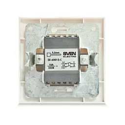 Вимикач Sven SE-60013-C cream (7100064) - мініатюра 2