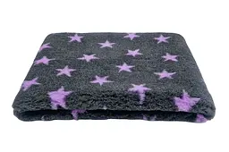Килимок для собак Vetbed Charcoal & Lilac Stars 160х300 см - мініатюра 2