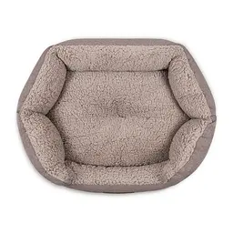 Лежак Pet Fashion BRIG для собак кавовий, 58x48x20 - мініатюра 3