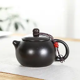 Компактний дорожній чайний набір UFT TSET6 Black чайник та 2 піали - мініатюра 3