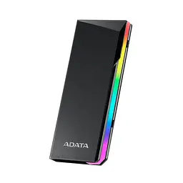 Зовнішній карман для накопичувача A-DATA EC700G для SSD M.2 PCIe/SATA USB3.2 Gen2 Type-C Чорний