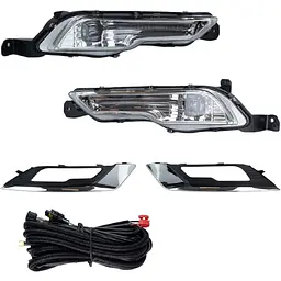 LED Протитуманні фари для Ford Fusion 2017 9W з проводкою Комплект (FD-915-LED)