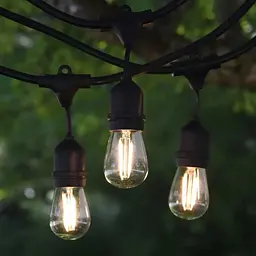 Гірлянда Light Edison Solar вулична на сонячній батареї 15 шт. 15 метрів - мініатюра 6