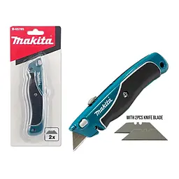 Ніж монтажний з висувними лезами Makita B-65785 - мініатюра 2