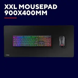 Ігрова поверхня Trust GXT 759 XXL (900x400x3мм) Black (25595_TRUST) - мініатюра 7