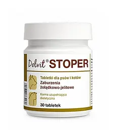 Вітамінно-мінеральна добавка Dolfos DolVit Stoper для собак та котів 1 табл.