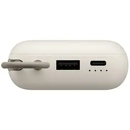Зовнішній акумулятор вбудований кабель Xiaomi 10000mAh Integrated Cable (BHR9072GL) - мініатюра 4