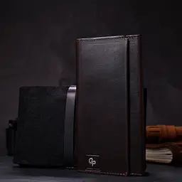 Шкіряний чоловічий гаманець GRANDE PELLE 10,5х20,3х2,5 см acs0026945 - мініатюра 9
