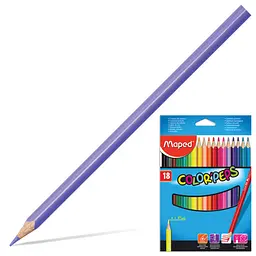 Олівці кольорові Maped Color peps Classic 18 шт. (MP.183218) - мініатюра 2