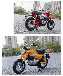 Колекційна масштабна модель мотоцикла TK Group Honda Monkey 125 зі світлом, звуком та амортизацією 1:12 - мініатюра 7
