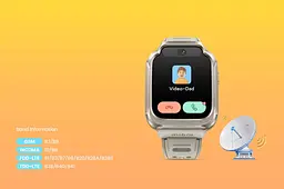 Дитячий годинник-телефон Mibro S1, 1.68", 360x390, GPS, 8MP+5MP, 900мА·рік, 2АТM, пісочно-золотий - мініатюра 6