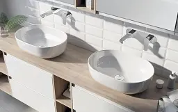Раковина на стільницю Cersanit Moduo овальна 50 см K116-049 30412 - мініатюра 4