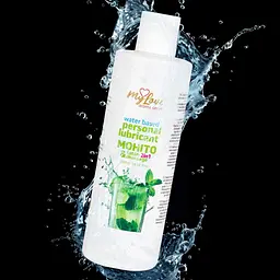 Лубрикант MyLove Aroma Series IntimMassage 2in1 Mohito, 300 мл - мініатюра 3