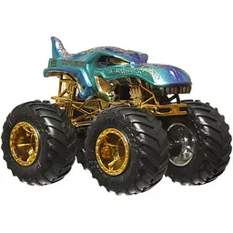 Машинка-позашляховик з кубком Hot Wheels Monster Trucks Бігфут - чемпіон в асортименті (JDV96) - мініатюра 4