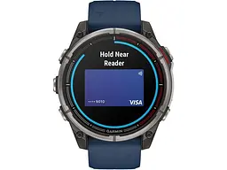 Спортивний годинник Garmin Quatix 8 51 mm AMOLED Marine GPS Smartwatch (010-02905-91) - мініатюра 4