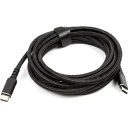 Дата кабель USB-C to USB-C 3.0m PD60W black San Guan (CA914104) - миниатюра 2
