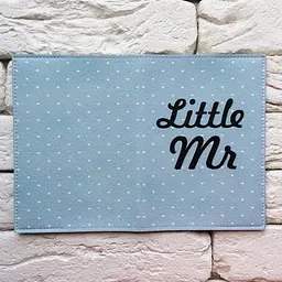 Обкладинка для паспорта Little Mr (блакитний) - мініатюра 3
