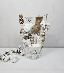 Букет з пелюшок для немовлят A.L.Babybox Бавовна (BU 26868086)