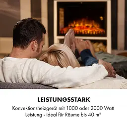 Електричний камін Klarstein Paylot 175 Fireplace (100351677) - мініатюра 8