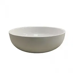 Умивальник накладна чаша Adamant Sunline New White glossy d395x130мм 39,5 см - мініатюра 2