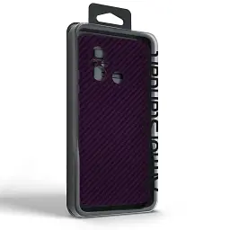 Чохол ArmorStandart LikeCarbon для Xiaomi Redmi 12C Purple - мініатюра 3