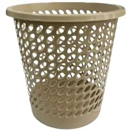 Смітник ММ-ПЛАСТ 10л бежевий офісний d29 h28 арт.Od10beige пластик