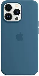 Чохол Silicone Case з MagSafe для Apple iPhone 13 Pro (6.1) Blue Jay ААА [72333] - мініатюра 2