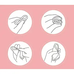 Менструальна чаша gcup gvibe, s, чорна, 6 х 3,5 см - мініатюра 7
