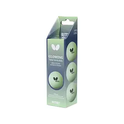 М'ячі для настільного тенісу Butterfly Glowing Balls 3 шт (7011950340) - мініатюра 2