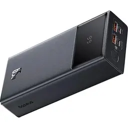 Портативна батарея Baseus Star-Lord Digital Display 65W 30000mAh чорна P10022908113-00 - мініатюра 4