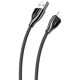 USB Cable Hoco U88 Amazing Colors Litghtning Black 1.2m