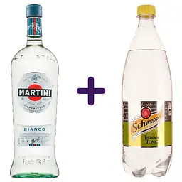 Вермут Martini Bianco 15% 1 л (28900)