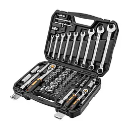 Набір інструментів Neo Tools CrV, у кейсі 1/2", 1/4", 82 шт. (10-059) - мініатюра 4