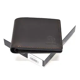 Чоловічий шкіряний гаманець Grande Pelle acs0029289 - мініатюра 3