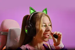 Гарнітура Razer Kraken Kitty V2, RGB, USB, чорний - мініатюра 3