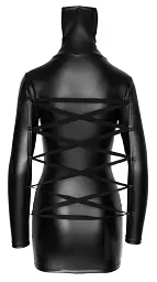 Міні-сукня з рукавом Cottelli Bondage Dress, S (чорний) - мініатюра 7