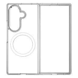 Чохол ArmorStandart Clear MagCase для Samsung Fold8 Ultra 5G Transparent - мініатюра 3