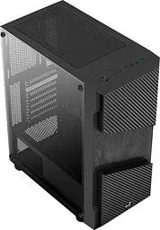 Корпус Aerocool Menace Saturn FRGB Black (MENACE FRGB-G-BK-V1) Без БП Б/в - мініатюра 3