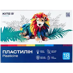 Пластилін Kite Classic, 18 кольорів, 360 г., (K-085) - мініатюра 5