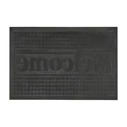 Килимок придверний Eco Fabric Welcome з кромкою чорний 40 х 60 см (4060-114) - мініатюра 2