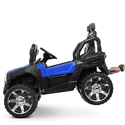 Дитячий електромобіль-джип Bambi M 4198EBLR-4 з музикою та світлом - мініатюра 5