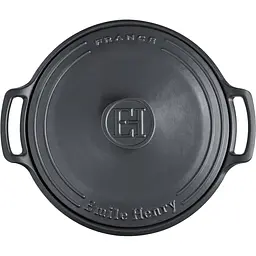 Каструля Emile Henry Sublime з кришкою керамічна 38.5х34х8.5 см 3.2 л сіра (774793) - мініатюра 3